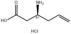 (S)-3-AMino-5-hexenoic acid-HCl Struktur