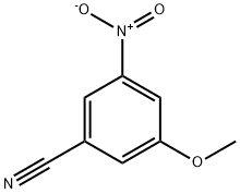 3-methoxy-5-nitrobenzonitrile Struktur