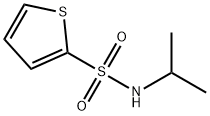 Thiophene-2-sulfonic acid isopropylaMide Struktur