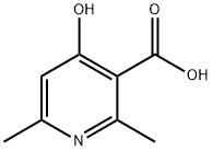 4-Hydroxy-2,6-diMethylnicotinic acid Struktur