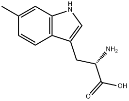 6-Methyl-L-tryptophan Struktur