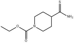 Ethyl 4-carbaMothioylpiperidine-1-carboxylate Struktur