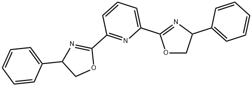 2,6-Bis[(R)-4-phenyloxazolin-2-yl]pyridine Struktur