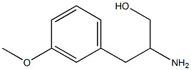 b-AMino-3-Methoxybenzenepropanol Struktur