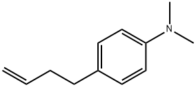 4-(But-3-en-1-yl)-N,N-diMethylaniline Struktur