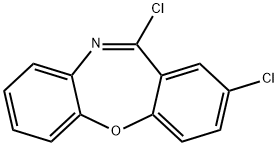 Dibenz[b,f][1,4]oxazepine, 2,11-dichloro- Struktur