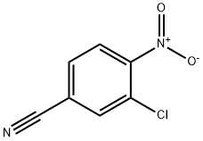 3-Chloro-4-nitrobenzonitrile Struktur