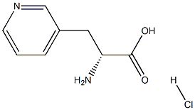 (R)-2-AMino-3-(pyridin-3-yl)propanoic acid hydrochloride Struktur