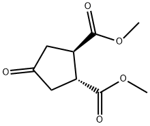 (1R,2R)-4-環(huán)戊酮-1,2-二甲酸二甲酯, 35079-19-7, 結(jié)構(gòu)式