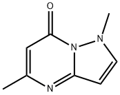 1,5-DiMethylpyrazolo[1,5-a]pyriMidin-7(1H)-one Struktur