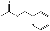 Thioacetic acid S-pyridin-2-ylMethyl ester Struktur