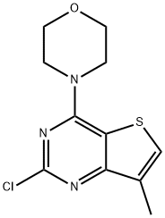 Thieno[3,2-d]pyriMidine, 2-chloro-7-Methyl-4-(4-Morpholinyl)-