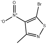 5-BroMo-3-Methyl-4-nitroisothiazole Struktur