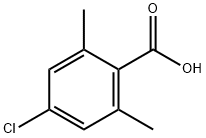 4-chloro-2,6-dimethylbenzoic acid Struktur