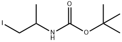 tert-butyl (1-iodopropan-2-yl)carbaMate Struktur