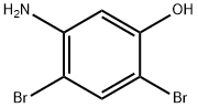 5-AMino-2,4-dibroMophenol Struktur