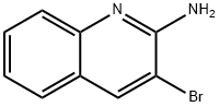 3-BroMoquinolin-2-aMine Struktur