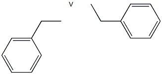 Bis(ethtylbenzene)vanadiuM Struktur