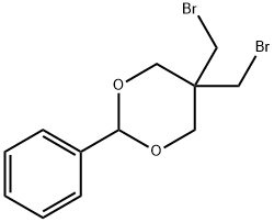 1,3-Dioxane, 5,5-bis(broMoMethyl)-2-phenyl- Struktur