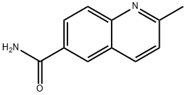 2-Methyl-chinolin-6-carbonsaeure-aMid Struktur