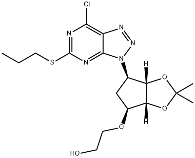 2-[[(3aR,4S,6R,6aS)-6-[7-Chloro-5-(propylthio)-3H-1,2,3-triazolo[4,5-d]pyrimidin-3-yl]tetrahydro-2,2-dimethyl-4H-cyclopenta-1,3-dioxol-4-yl]oxy]-ethanol price.