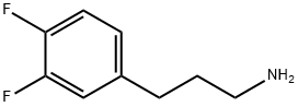 3,4-Difluoro-benzenepropanaMine Struktur