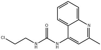 1-(2-chloroethyl)-3-(2-methylquinolin-4-yl)urea Struktur