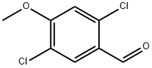 2,5-Dichloro-4-Methoxybenzaldehyde Struktur