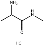 DL-Alanine MethylaMide HCl Struktur