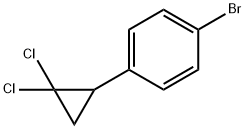 Benzene, 1-broMo-4-(2,2-dichlorocyclopropyl)- Struktur