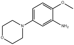 2-methoxy-5-morpholinoaniline Struktur