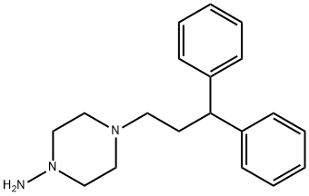 4-(3,3-Diphenylpropyl)piperazin-1-aMine Struktur