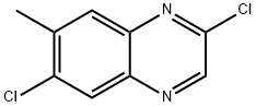 2,6-Dichloro-7-Methylquinoxaline Struktur