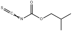 O-isobutyl carbonisothiocyanatidate Struktur