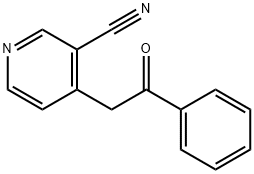 4-(2-Oxo-2-phenylethyl)nicotinonitrile Struktur