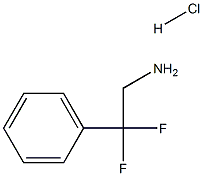 2,2-Difluoro-2-phenylethanaMine HCl Struktur