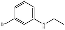 3-bromo-N-ethylaniline Struktur