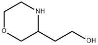 2-(Morpholin-3-yl)ethanol Struktur