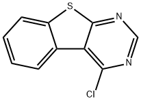 4-chlorobenzo[4,5]thieno[2,3-d]pyriMidine Struktur