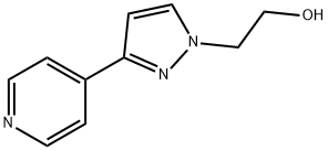 3-(4-Pyridinyl)-1H-pyrazole-1-ethanol Struktur