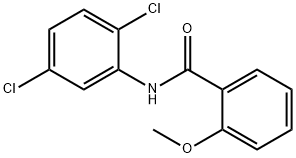 N-(2,5-dichlorophenyl)-2-methoxybenzamide Struktur