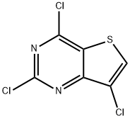 2,4,7-Trichlorothieno[3,2-d]pyriMidine Struktur