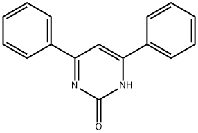 4,6-DiphenylpyriMidin-2-ol Struktur