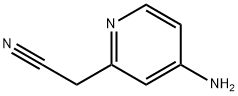 2-Pyridineacetonitrile,4-amino-(9CI) Struktur