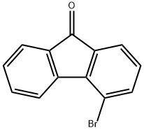 4-溴-9H-芴-9-酮 結(jié)構(gòu)式