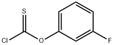 Carbonochloridothioic acid, O-(3-fluorophenyl) ester (9CI) Struktur