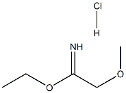 Ethyl 2-MethoxyethaniMidoate hydrochloride Struktur