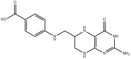 5,6,7,8-Tetrahydropteroic Acid Struktur