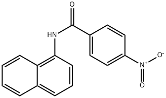 N-(1-Naphthyl)-4-nitrobenzaMide Struktur