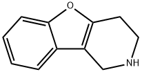 1,2,3,4-tetrahydrobenzofuro[3,2-c]pyridine Struktur